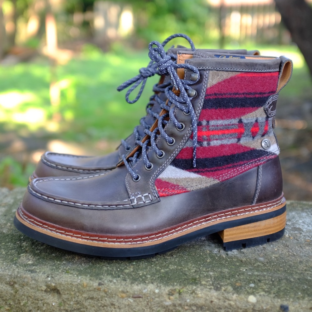 Clarks x Pendleton Ottawa Peak Boots NEW - Picture 3 of 7